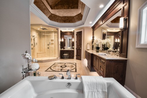 Custom master bathroom project- Clarence, NY